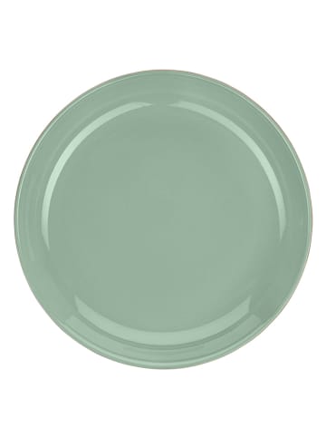 Maxwell & Williams 6er-Set: Suppenteller "Sienna" in Hellbraun/ Grün - Ø 19 cm