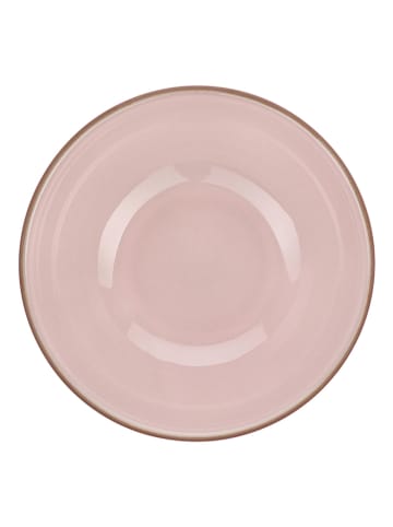Maxwell & Williams 6er-Set: Schalen "Sienna" in Hellbraun/ Rosa - Ø 12 cm