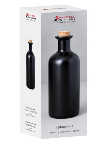 Maxwell & Williams Oliedispenser "Epicurious" zwart - 580 ml