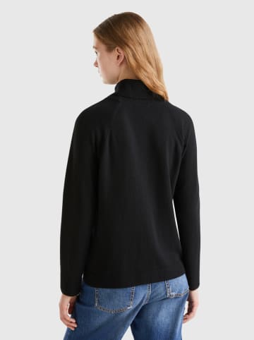 Benetton Wollen coltrui zwart