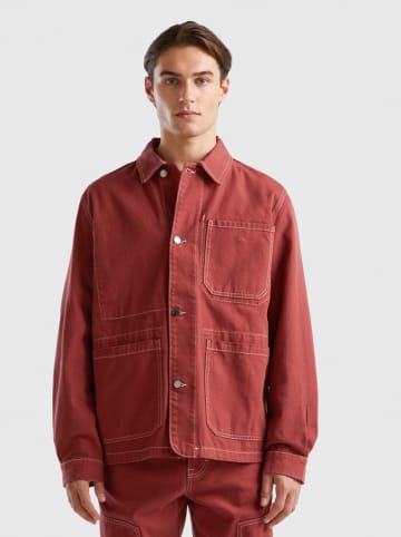 Benetton Hemdjacke in Rot