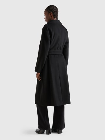 Benetton Wintermantel zwart