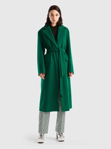 Benetton Wintermantel groen