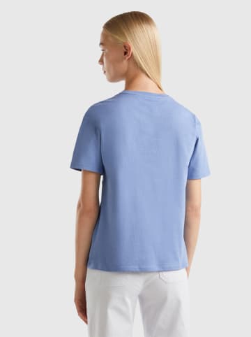 Benetton Shirt in Hellblau