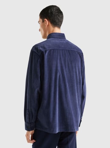 Benetton Blouse donkerblauw