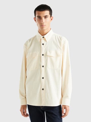 Benetton Hemd in Creme