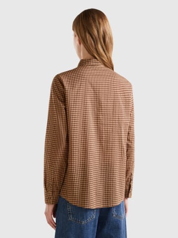 Benetton Blouse lichtbruin