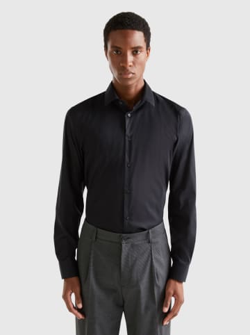 Benetton Hemd in Schwarz