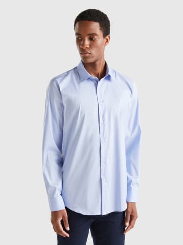 Benetton Blouse lichtblauw