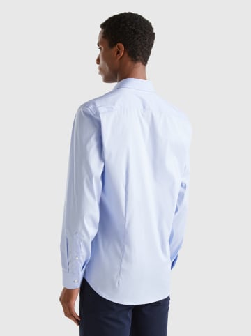 Benetton Hemd in Hellblau