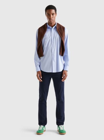 Benetton Blouse lichtblauw