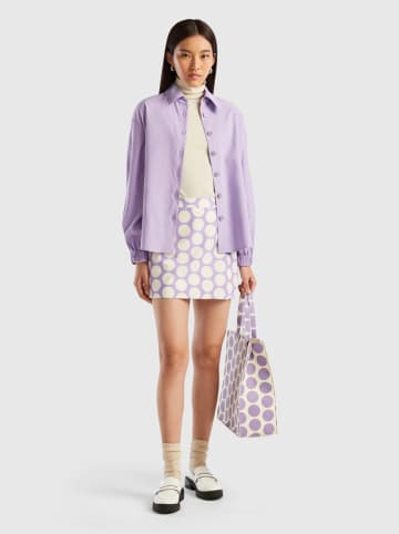 Benetton Hemd in Lila