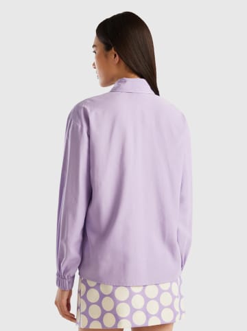 Benetton Hemd in Lila