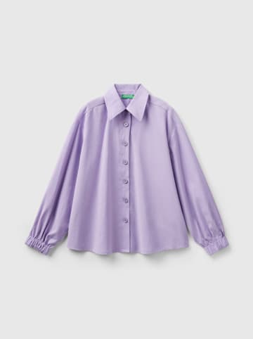 Benetton Hemd in Lila