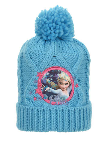 Disney Frozen Bommelmütze "Frozen" in Hellblau