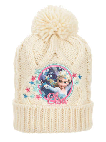Disney Frozen Muts met pompon "Frozen" crème