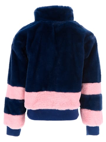 Disney Frozen Fleecejacke "Frozen" in Dunkelblau/ Rosa