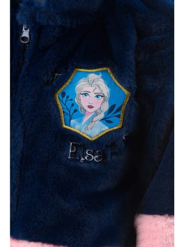 Disney Frozen Fleecejacke "Frozen" in Dunkelblau/ Rosa