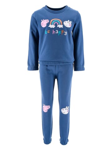 Peppa Pig 2tlg. Outfit "Peppa Pig" in Blau