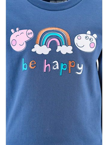 Peppa Pig 2-delige outfit "Peppa Pig" blauw