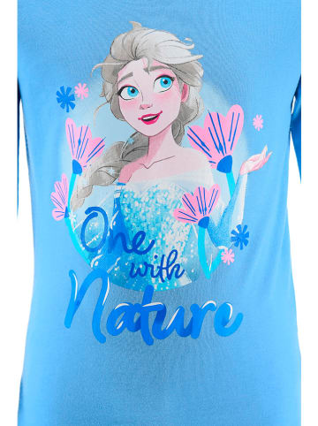 Disney Frozen Piżama "Kraina Lodu" w kolorze błękitnym