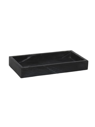 houseproud Tablett "Strict" in Schwarz - (L)30 x (H)15 cm