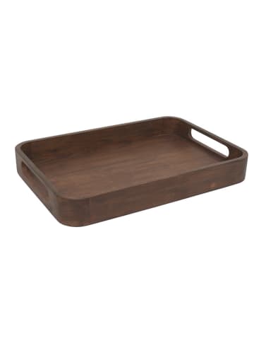 houseproud Tablett "Safe" in Braun - (L)40 x (B)28 cm