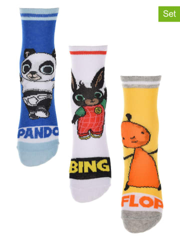 Bing 3er-Set: Socken "Bing" in Bunt