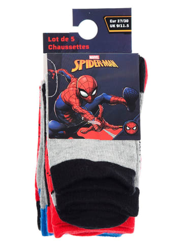 Spiderman 5-delige set: sokken "Spiderman" meerkleurig