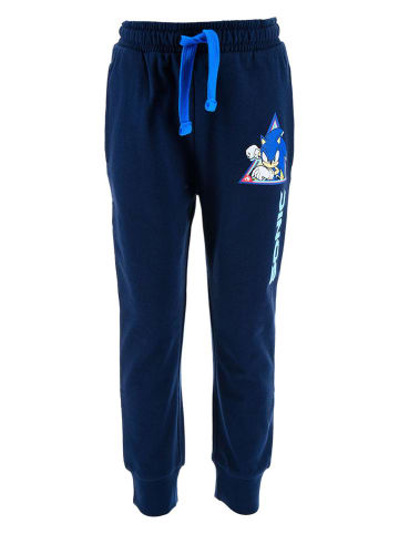 Sonic Sweatbroek "Sonic" donkerblauw