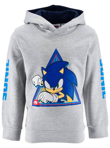 Sonic Hoodie "Sonic" in Blau/ Grau