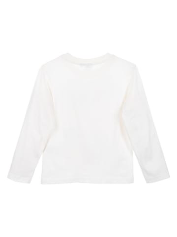 Sonic Longsleeve "Sonic" in Weiß/ Blau