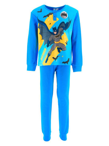Batman Pyjama "Batman" blauw/geel