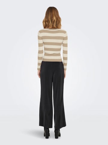 JDY Trui "Plum" beige/zandkleurig