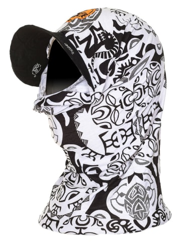 Buff Cap in Weiß/ Schwarz