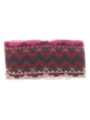 Buff Loop-Schal in Pink/ Bunt - (L)12 x (B)25,5 cm