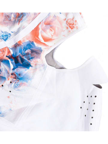 Buff Bivakmuts wit/blauw/oranje