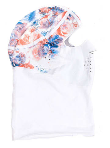 Buff Bivakmuts wit/blauw/oranje