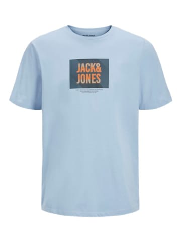 Jack & Jones Koszulki (3 szt.) w kolorze niebiesko-zielonym