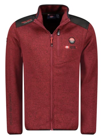 Canadian Peak Fleecejacke in Rot