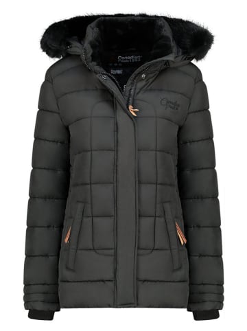 Canadian Peak Steppjacke in Schwarz