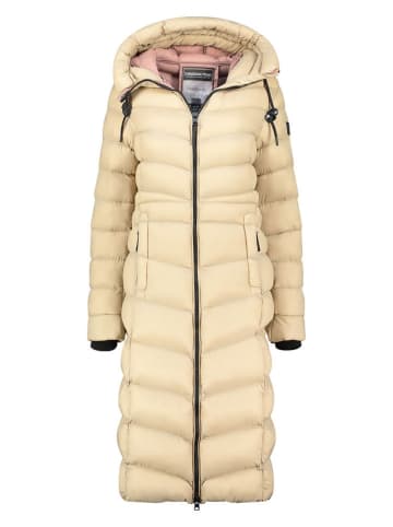 Canadian Peak Doorgestikte mantel beige