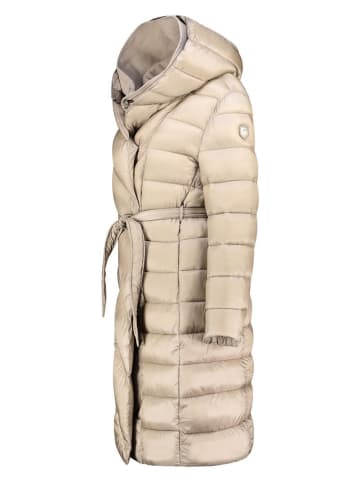 Canadian Peak Doorgestikte mantel beige