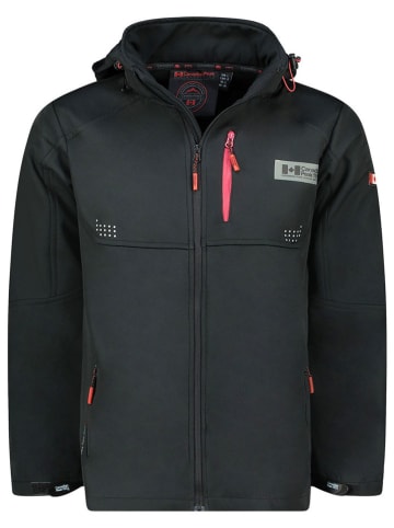 Canadian Peak Softshelljacke in Schwarz
