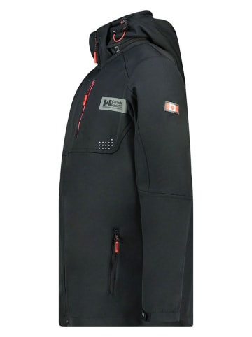 Canadian Peak Softshelljacke in Schwarz