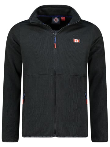 Canadian Peak Fleecejacke in Schwarz