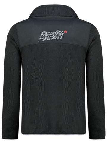 Canadian Peak Fleecejacke in Schwarz