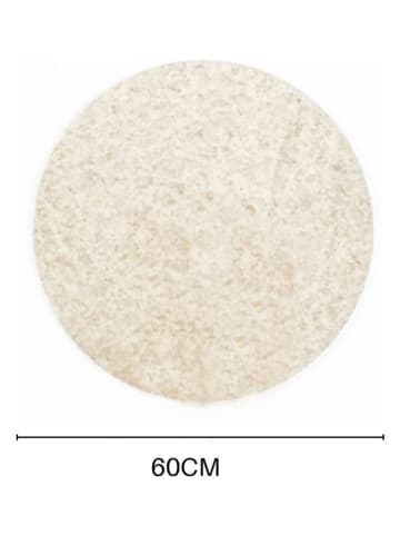 HouseVitamin Spiegel in Grau - Ø 60 cm