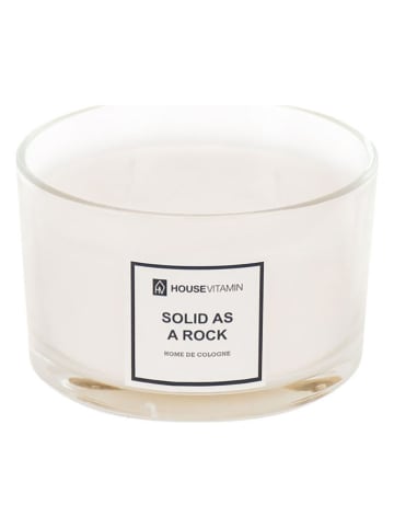 HouseVitamin Geurkaars "Solid as a rock" wit - 500 g