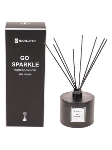 HouseVitamin Geurstokjes "Go Sparkle" zwart/wit - 500 ml